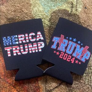 2 TRUMP 2024 koozies